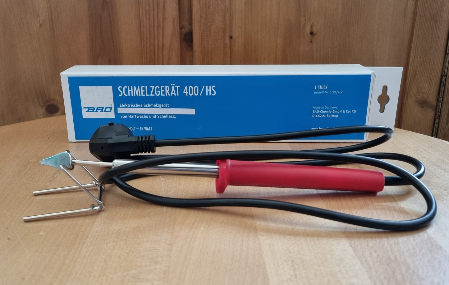 BAO-HARTWACHS- UND SCHELLACKSCHMELZER 400/HS