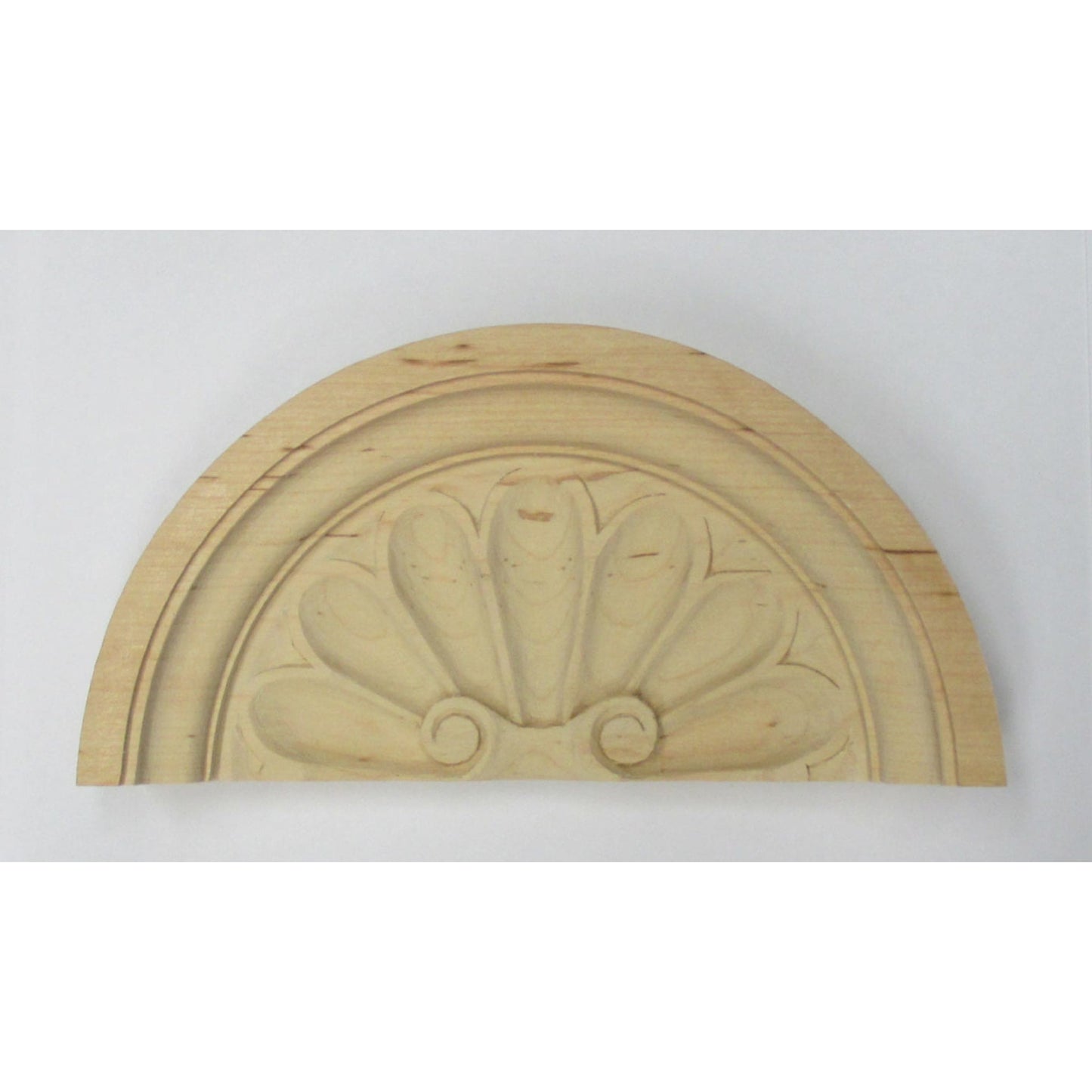 Muschel handgeschnitzt aus Erle 160 x 80 mm