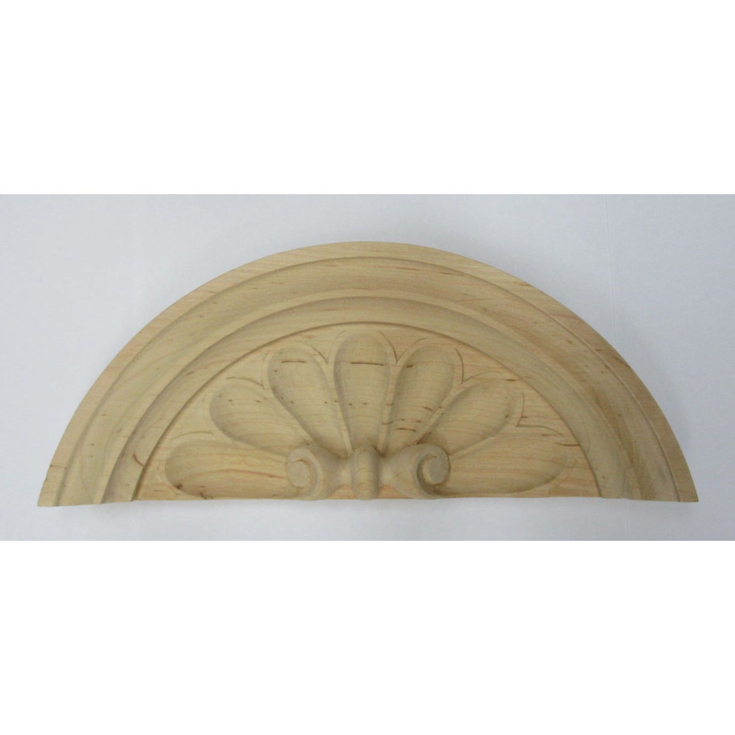 Muschel handgeschnitzt aus Erle 245 x 100 mm