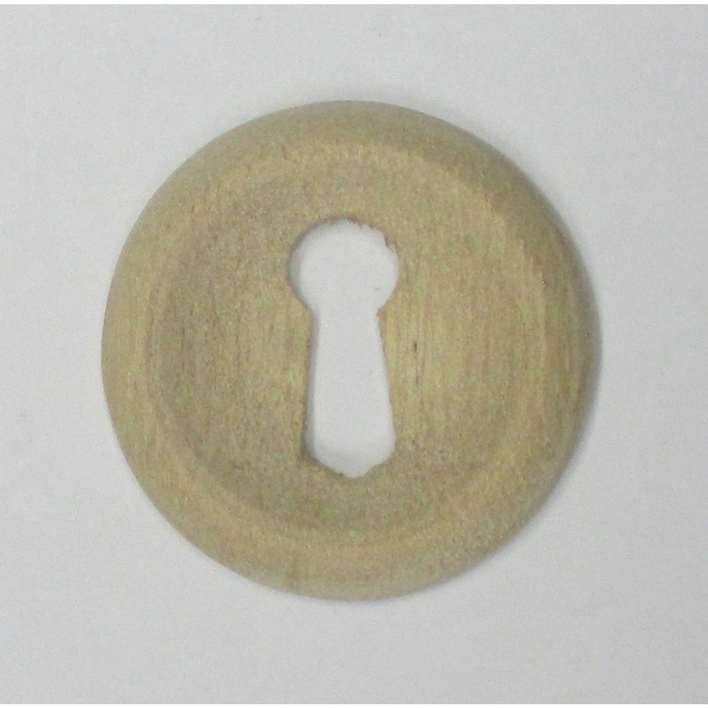 Holzschlüsselschild aus Nussbaum Durchmesser 30 mm