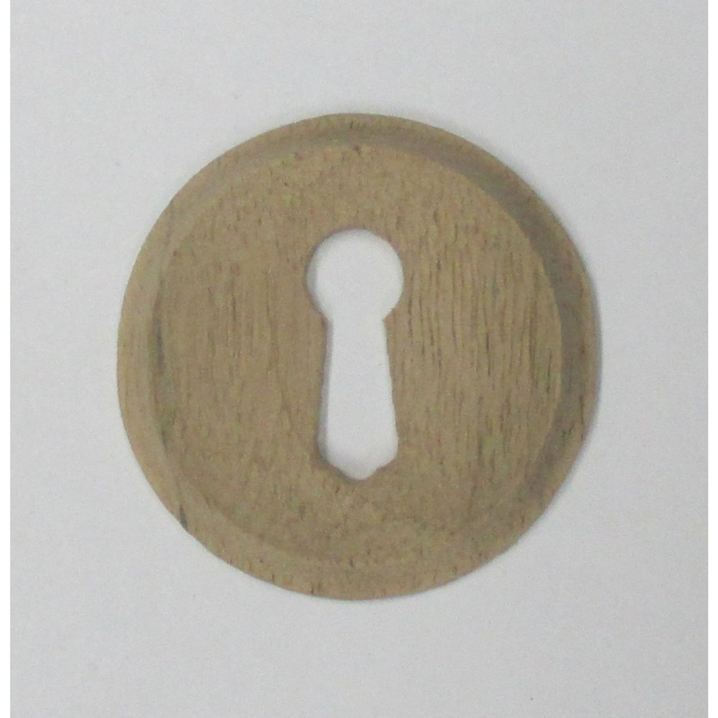 Holzschlüsselschild aus Nussbaum Durchmesser 33 mm