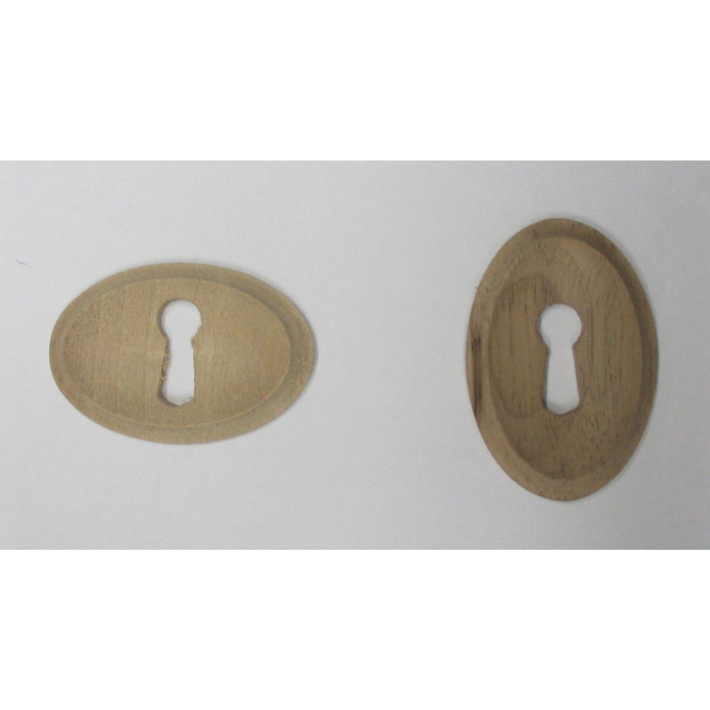 Holzschlüsselschild aus Nussbaum