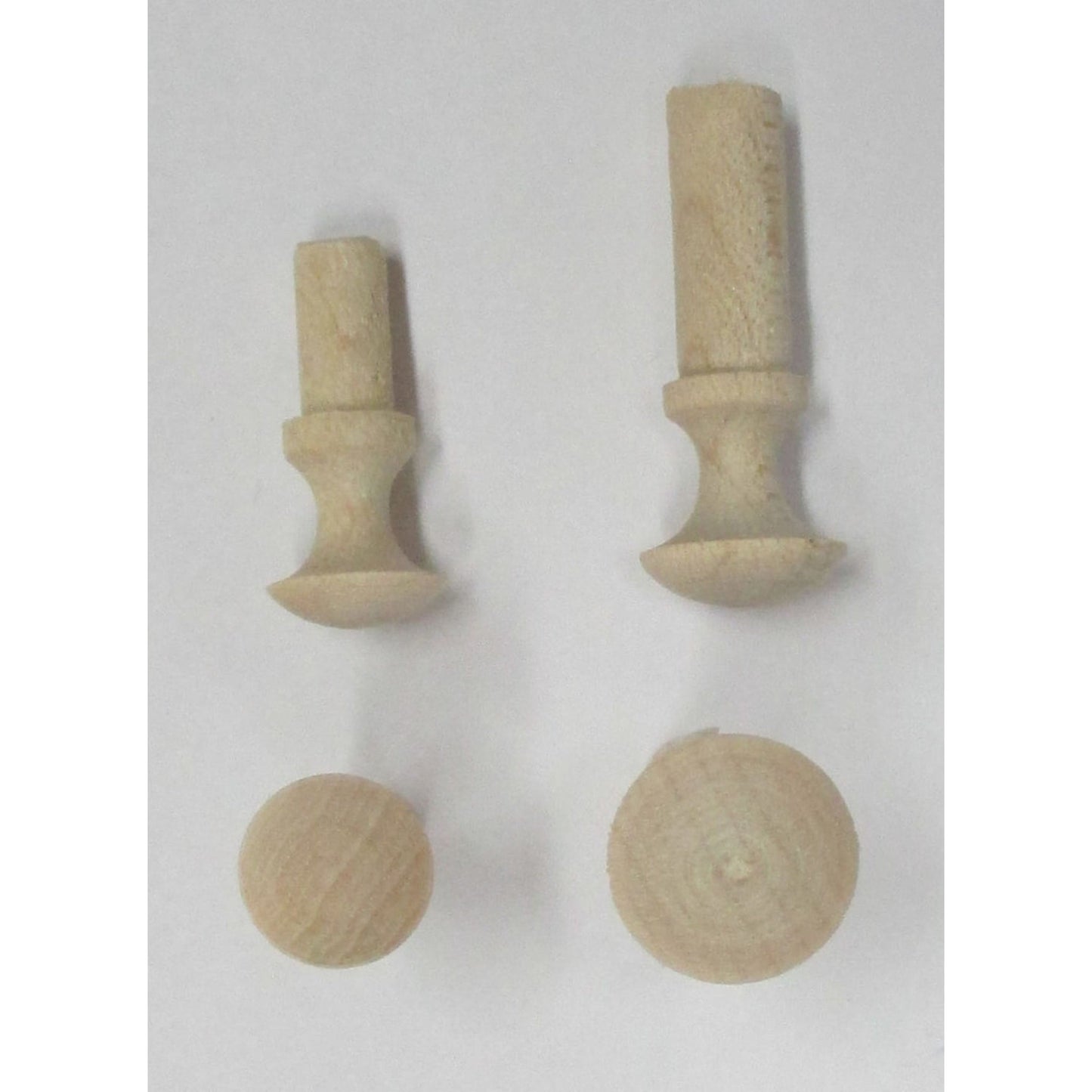 Holzknopf aus Buche Durchmesser 10 mm