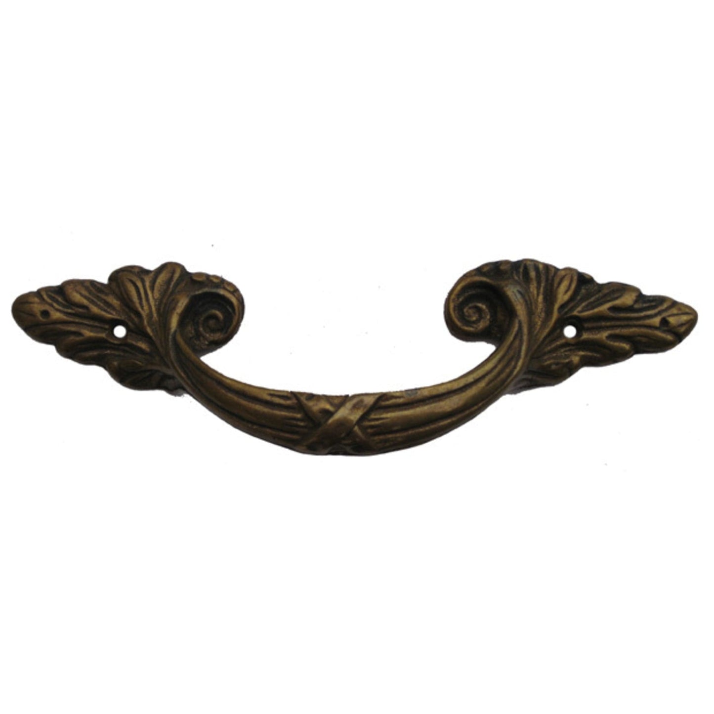 Griff waagerecht gegossen aus Messing, 39x134 mm