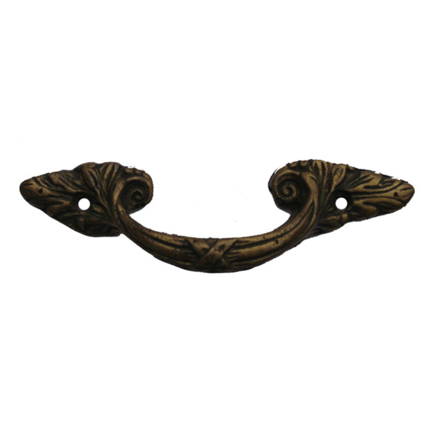 Griff waagerecht gegossen aus Messing, 26x90 mm