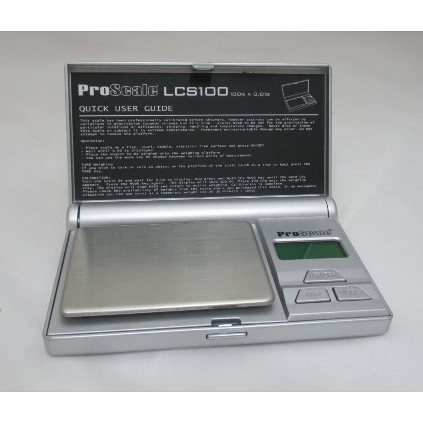 Digitale Waage Proscale LCS100 0,01g x 100 g