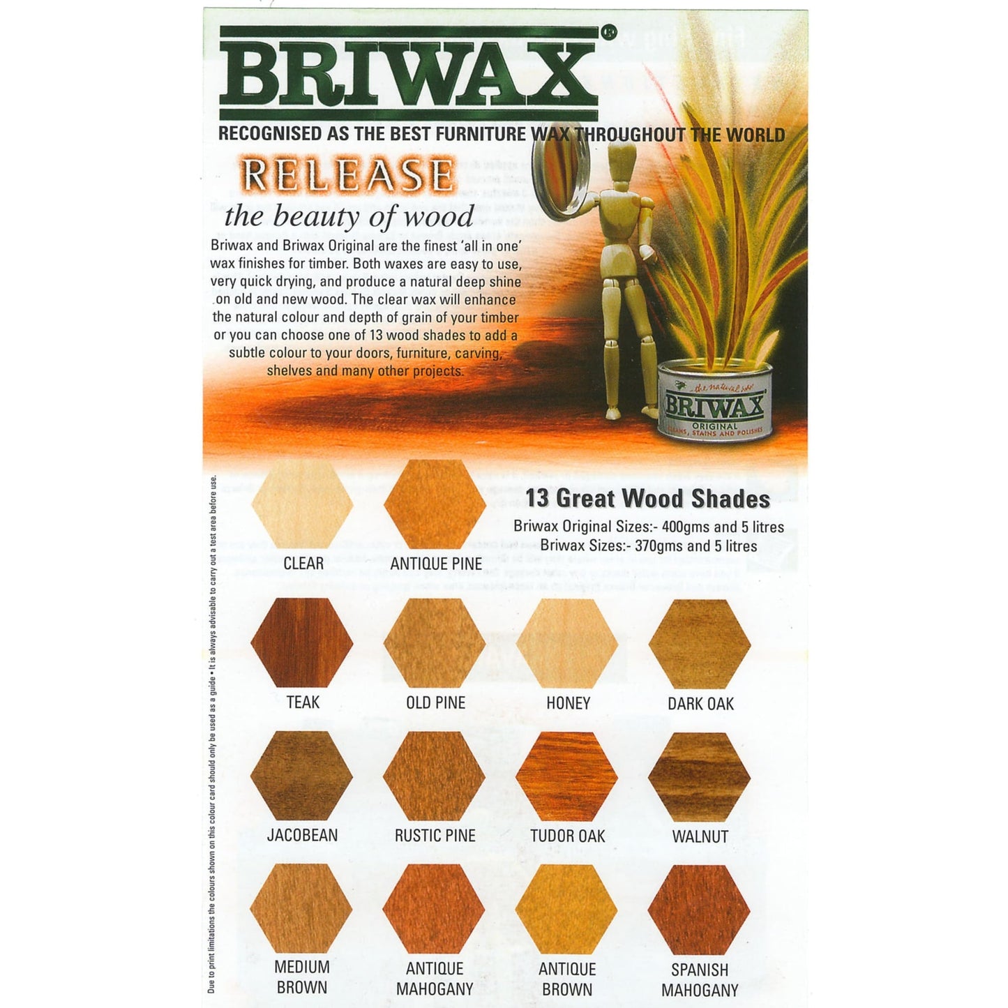 Briwax Original auf Toluol-Basis