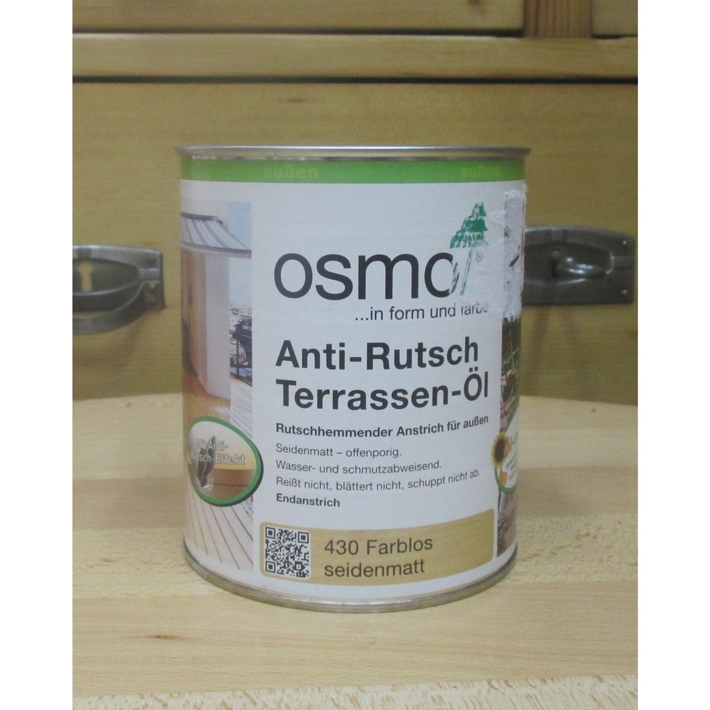 Anti-Rutsch Terrassen Öl
