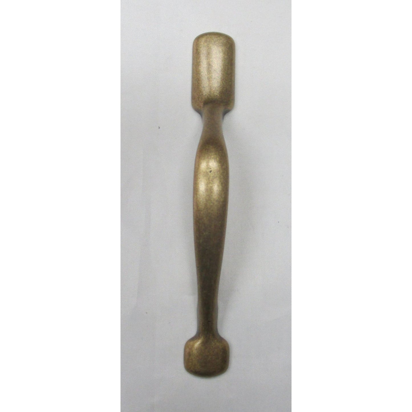 Griff senkrecht aus Messing 20er Jahre Art Deco, 16x122 mm