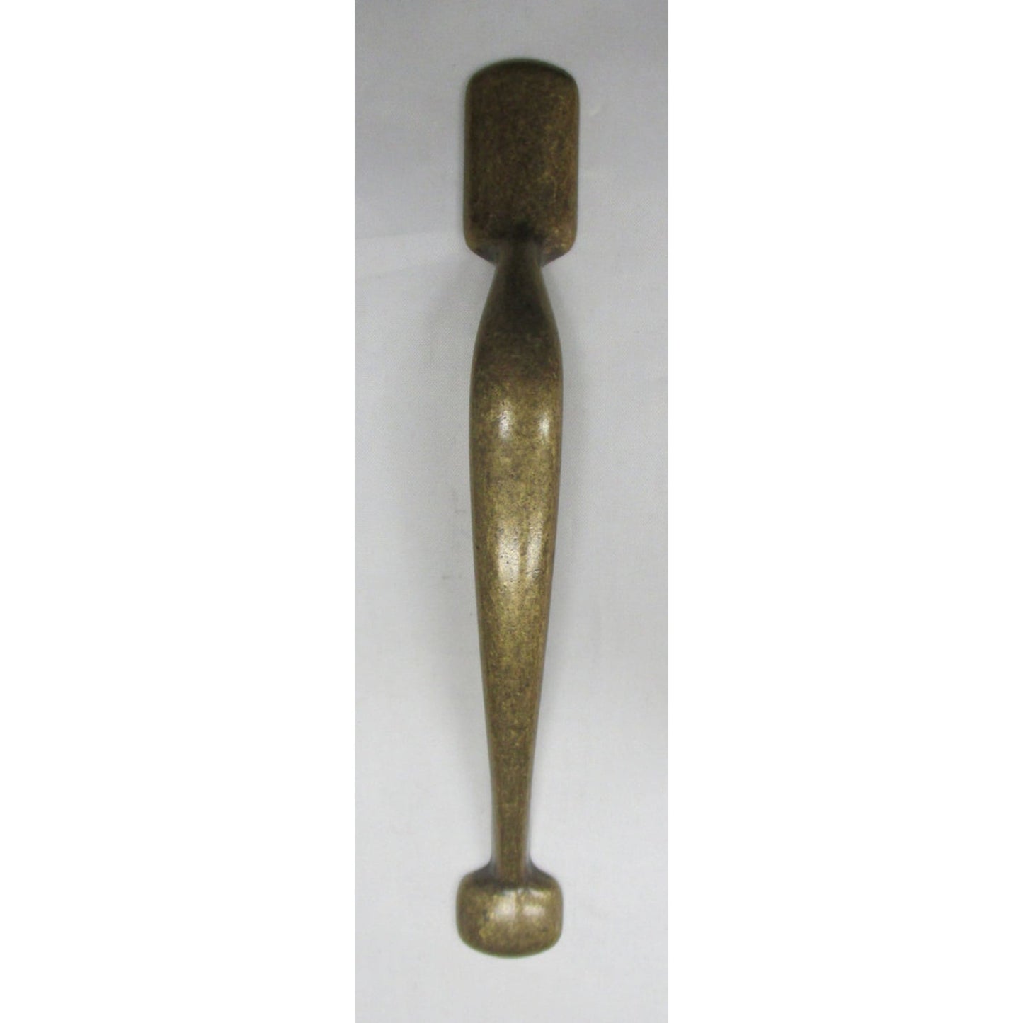 Griff senkrecht aus Messing 20er Jahre Art Deco, 19x156 mm