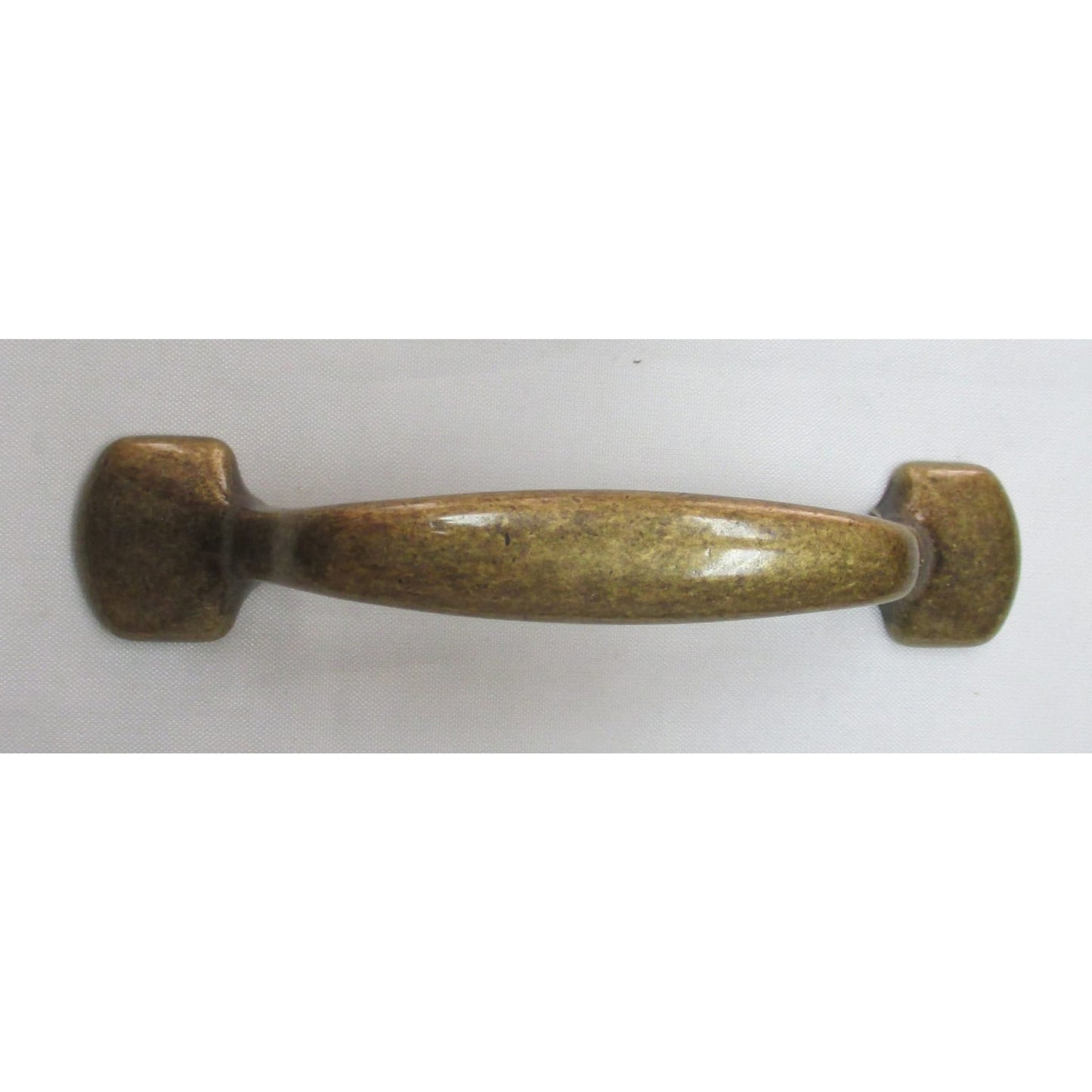 Griff waagerecht aus Messing 20er Jahre Art Deco, 97x20 mm