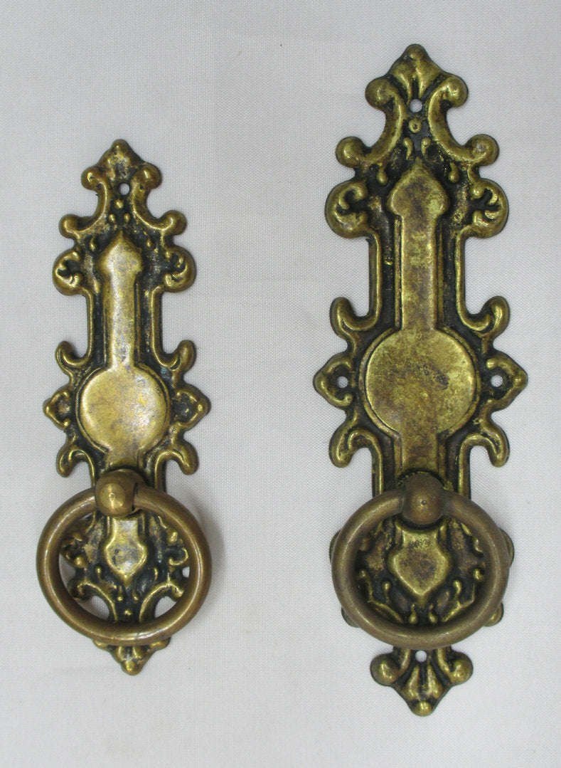 Griff senkrecht aus Messing