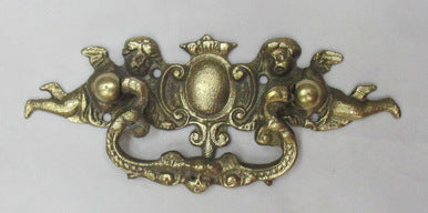 Griff waagerecht gegossen aus Messing, 116x40 mm