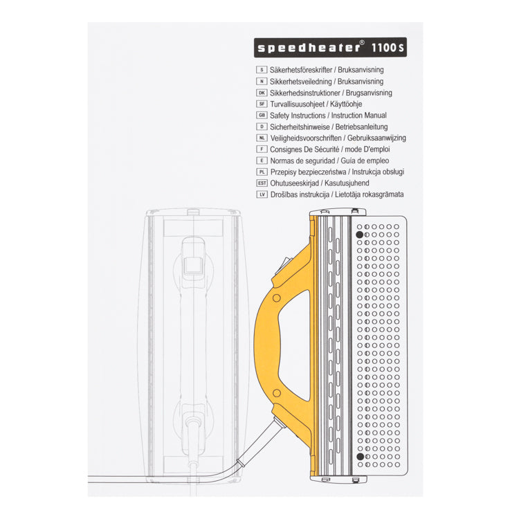 Speedheater SH 1100-S mit Zubehör